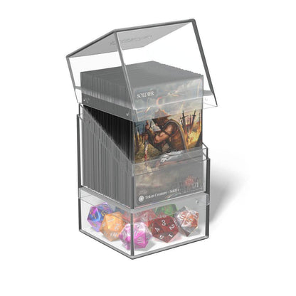 Ultimate Guard - Kartenbox Boulder´n´Tray 100+ - Transparent