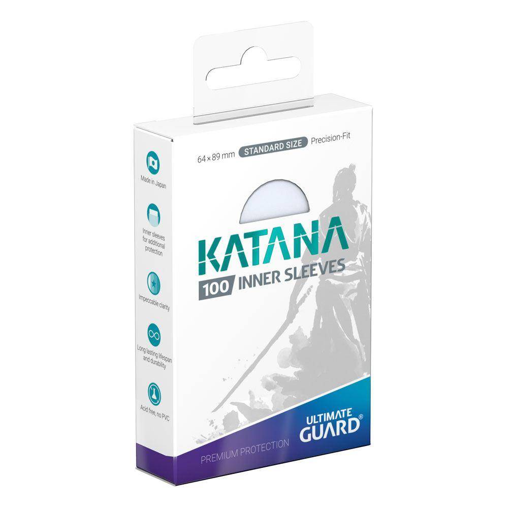 Ultimate Guard - Katana Kartenhüllen Inner Sleeves Standardgröße - Transparent (100)