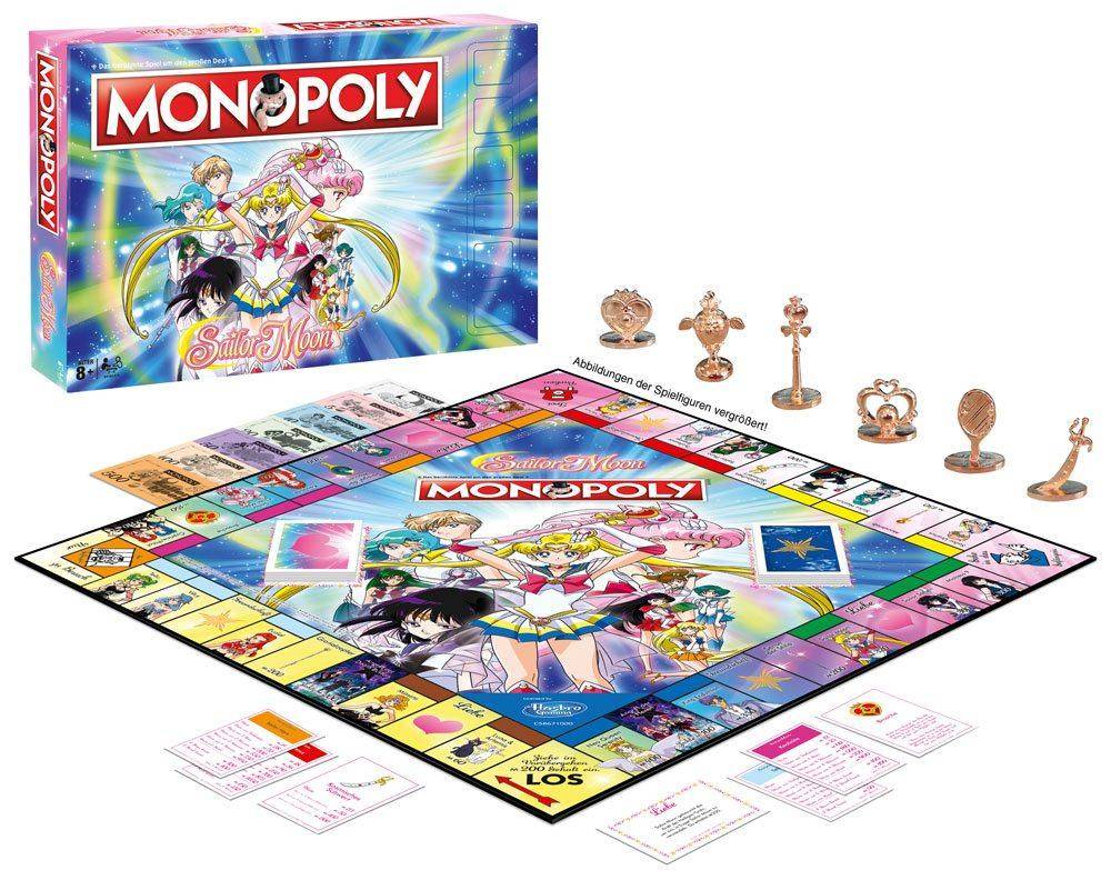 Sailor Moon - Brettspiel Monopoly - Deutsch