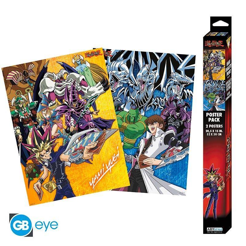 Yu-Gi-Oh! - Poster Set Yugi und Kaiba - 52 x 38 cm