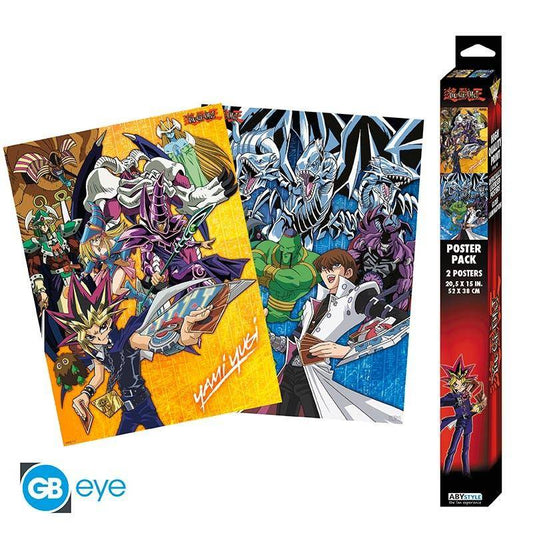 Yu-Gi-Oh! - Poster Set Yugi und Kaiba - 52 x 38 cm